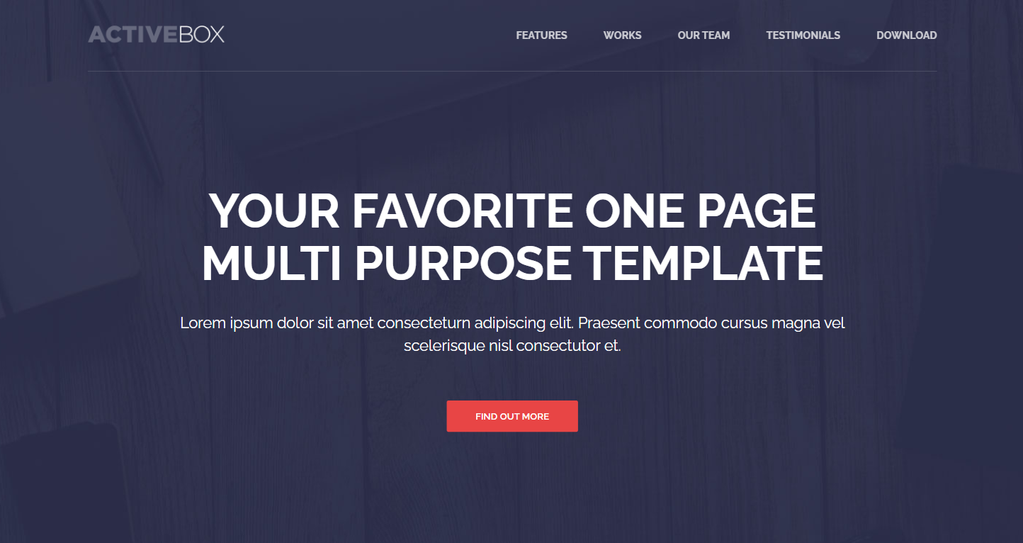 Landing Page